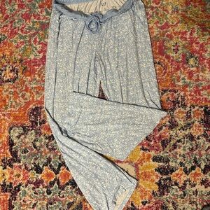 GAP Sky Blue Floral Lounge Pants